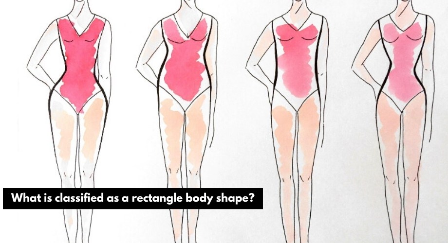 rectangle body shape women