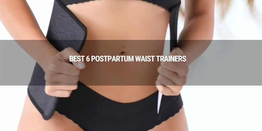 best 6 postpartum waist trainers