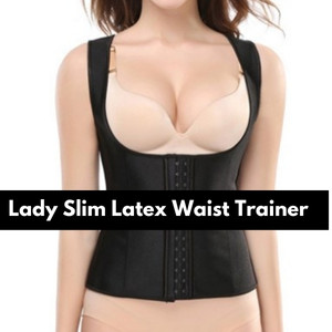lady slim latex waist trainer 1