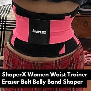 shaperx women waist trainer eraser belt belly band shaper 1