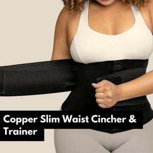 copper slim waist cincher trainer