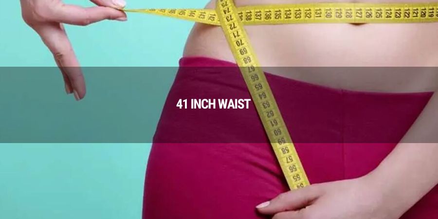 What is the size of a 41 inch waist?